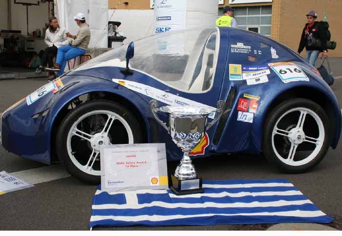 To Eco Racer κινείται με υδρογόνο και χρειάζεται ένα λίτρο καύσιμου για 434 χιλιόμετρα!